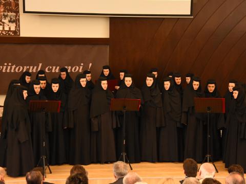 Grupul psaltic al Mănăstirii Nera